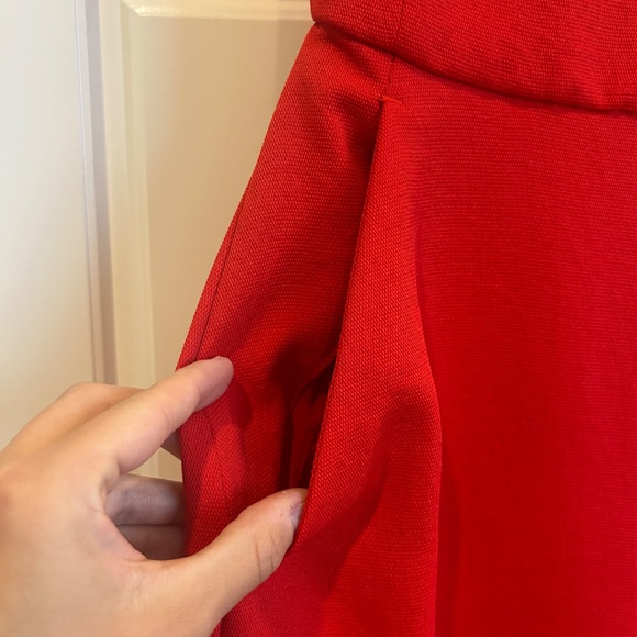 Elegant Red Jumpsuit - Picture 6 of 10